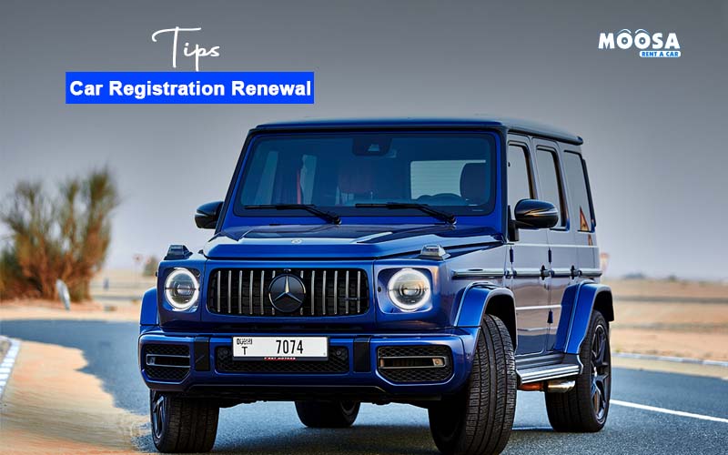 car registration renewal in dubai