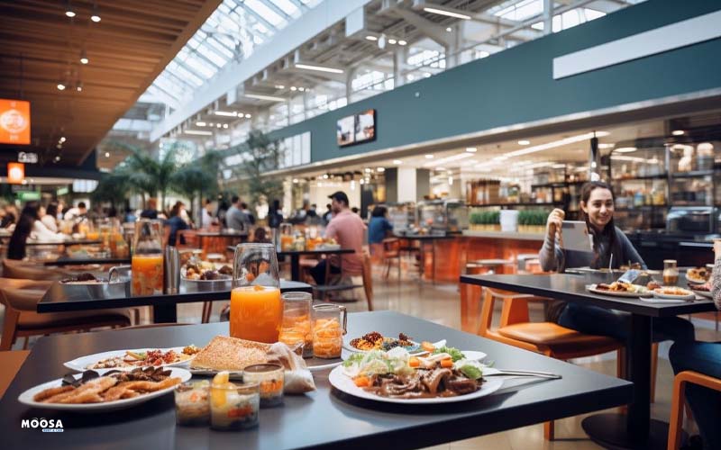 Al Ghurair Mall Dining options
