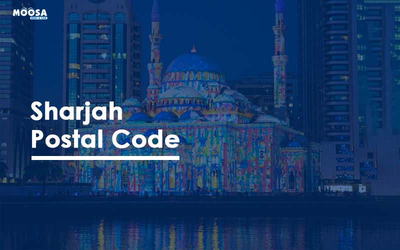 sharjah postal code of all areas