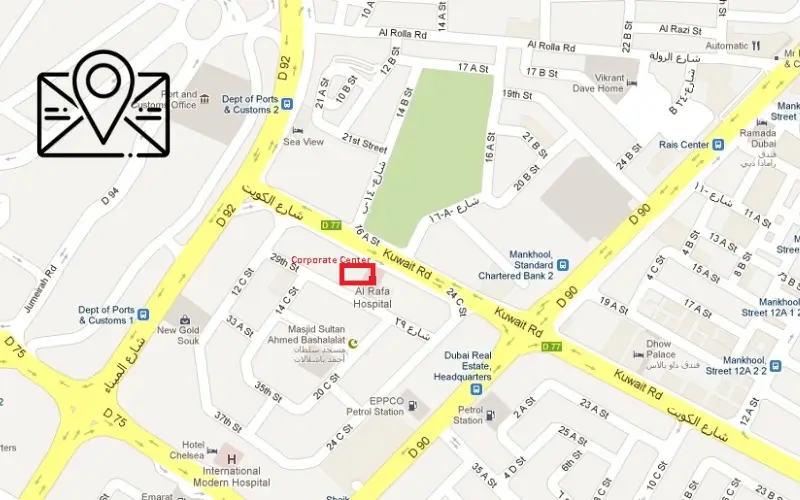 Alternatives to postal code in Al Mankhool