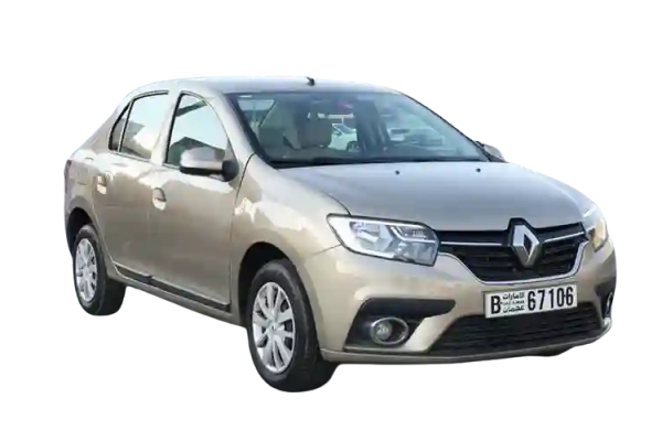Renault Symbol 2022 rental in Dubai, providing a comfortable and budget-friendly option for travelers and residents in the UAE.