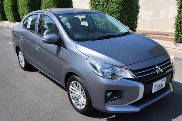 Mitsubishi Attrage for Rent in Dubai 2024