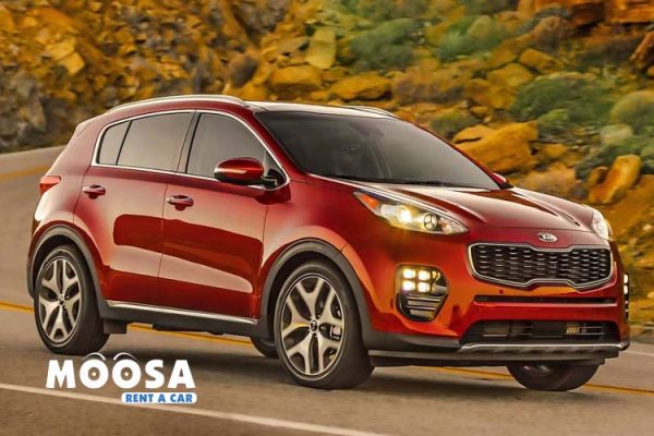 Rent kia sportage 2018 in Dubai